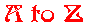 A to Z
